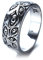 PAURO Ancien Œil de Dieu Bague Homme Acier Inoxydable Taille 62