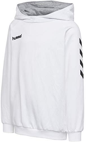 hummel Cotton Hoody Kids Weiss, 14 (164) Kinder