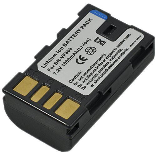 BTBAI Compatible bn-vf808 Battery for jvc bn-vf815 bn-vf823 digital camera video camcorder (1x Battery)