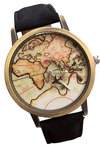 Hemobllo Unisex-uhr Mit Canvas-armband Robuste Armbanduhr Aus Zinklegierung Für Damen Und Herren Schwarz Langlebig Für Alltag Und Sport