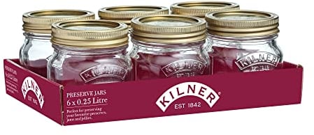 Kilner Preserve Jar - 250ml (Pack 6)