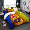 CHAOSE-DEB Fußballmannschaft FC Barcelona Bettbezug Einzigartiges Geschenk Weihnachtsbettwäsche-Set Faltenfrei Leicht Langlebig + 2 Kissenbezüge (Muster 03,135 x 200 cm)
