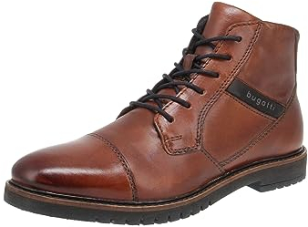 bugatti Homme 331-8373A Stiefel Kaltfutter, Cognac, 41 EU