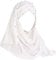 JDYaoYing Mädchen Hijab Schal mit Perlen Muslim Hijab Langer Turban Kopftuch Schal Wrap für Frauen, White, Einheitsgröße