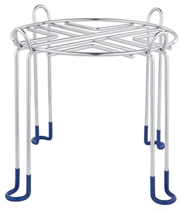 Amwater Water Filter Stand Compatible with Berkey/Purewell, 8 Inches Tall Stainless Steel Pitchers Countertop with Rubber Non-Slip, Works for Most Gravity-Fed Water Dispenser