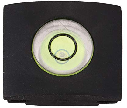 FASE Camera Flashlight Hot Shoe Spirit Level Cover, Black