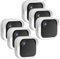 Silicone Case Cover for All-New Blink Outdoor 4 (4th Gen) - Weatherproof Protective Skin Cover with Hat Brim for All-New Blink Outdoor 4 Smart Security Camera (White, 6 Pack)