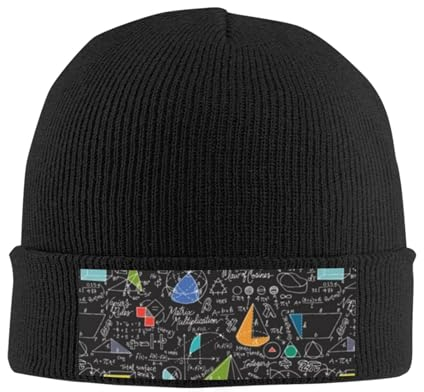 Strickmütze, Unisex-Wintermütze, Wintermützen, weiche Strickmützen, warme Beanie-Mütze, Skimützen, Edelweiß, Schweizer Bergblumen