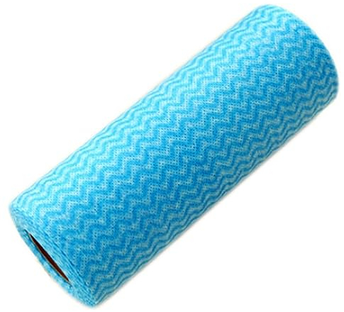 50 Stücke Vlies Küchen Geschirrtücher Wasserabsorbierend Einweg Reinigungstücher Hygienische Putztücher für Küche und Haushalt