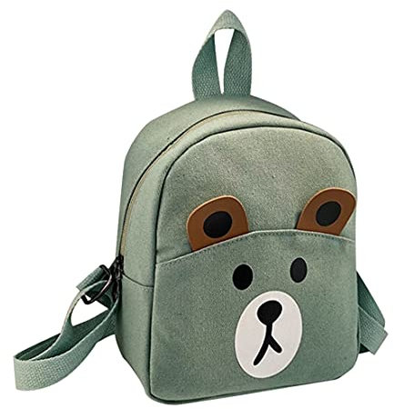 NALora Bär Kinderrucksack mit Brustgurt Antiverlust Sicherheitsgurt mit Leine 1-3 Jahr Babyrucksack Kleinkinder Mädchen Jungen (Grün)