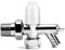 Plumb Bliss Angled Radiator Lockshield Valve with Drain Off (15mm x 1/2) (1)