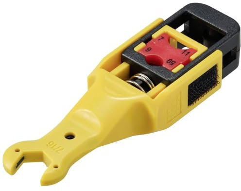 TRU COMPONENTS TC-11992200 Abisolierer für RG 59/6/7/11 Koaxkabel Abisolierlänge: 6.35 mm 1 St.
