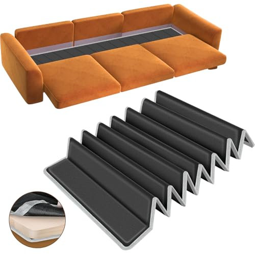 VERONLY Sofa-Stützbrett für schlaffen Sitz, hölzerne Couchkissenstütze für 3-Sitzer, große Sofa-Verjüngungsbretter mit Oxford-Oberfläche und extra sicherer Behandlung mit runden Ecken, 167,5 x 43 cm