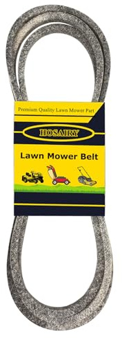 HOSAIRY Courroie d'entraînement pour tondeuse à gazon Husqvarna 583271401 531300766 532144959, McCulloch 532144959, AYP Craftsman Roper Sears 401603 (1/2 x 242,6 cm), courroie en aramide