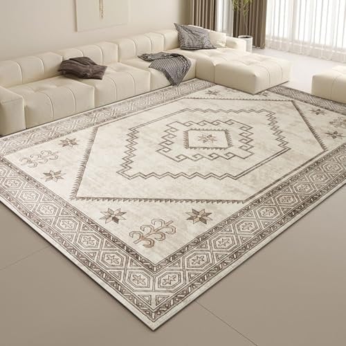 Aspire Homeware Rugs for Bedroom Living Room Extra Large 240x320 cm - Traditional Area Rugs Cashmere Style Soft Short Pile Vintage Rug - Carpet for Dining Room Easy To Clean, Radiant
