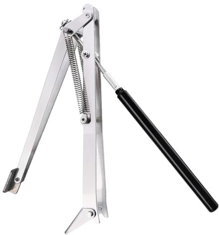 XPJBKC Fensteröffner für Gewächshäuser, Automatischer Fensteröffner Gewächshaus, Hubkraft bis 14 Kg, Fensterheber Gewächshaus, 45 cm Hubhöhe, Automatischer Frühbeet Öffner mit Doppelfeder