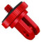 para GoPro11/10 Adaptador Tornillo de Cámara,Trípode de Aluminio para Cámara,Trípode Adaptador Roscado Adaptador Trípode de Cámara para GoPro11/10 con Tornillo de Cámara (Rojo)