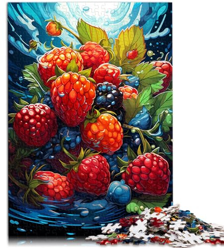 Puzzle für Erwachsene, 1000 Teile, Wolkenbeeren, Heimdekoration, Puzzle-Spielzeug, Stressabbau, schwierige Herausforderung, 19,7 x 29,5 Zoll, für 14-Jährige