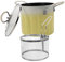 LIFKOME 1 Ensemble De Friteuse En Acier Inoxydable Égouttoir De Cuisine Égouttoir À Huile Friteuse Multifonctionnelle Marmite Avec Couvercle Friteuse Japonaise Marmite À Soupe