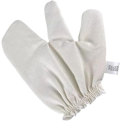 Körperschrubberhandschuhe Körper Gesicht Peeling Massagehandschuh Rücken | Seiden-Duschhandschuhe Für Zuhause, Spa, Reisen, Damen Und Herren Geeignet