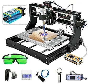 CNC 3018 PRO Router Incisore Con Modulo 2.5w 3 Assi FAI DA TE Macchina for Incidere di Lavorazione Del Legno GRBL Fresatura del Legno Router di Legno