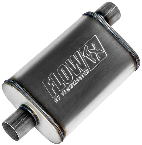 Flowmaster 71226 FlowFX Muffler | Flow FX, Moderate Sound, Stainless Steel, Affordable Performance for Modern trucks, Muscle Cars & Daily Drivers (71226)