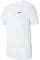 NIKE Men's Dri-fit Training T shirt, White/Black, M UK