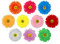 Barrette Fleur Fleur du Soleil Clip Pince à Cheveux Femmes Barrette Fleur Pin Up Brochepour la Plage la Fête le Mariage 10 Pièces