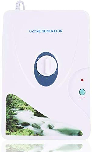 Yangers Generador de ozono Multifuncional Purificador de Agua y Aire Esterilizador Limpiador de Agua para Beber Frutas Alimentos Verduras Temporizador de Lavado de Ropa (600mg/h)