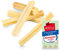 MERVELA® Kaukäse für Hunde | 5 * 40 Gramm | Käseknochen | Beschäftigung & Belohnung | Käsestangen für Kleine Hunde | Harter Yak Käse, Langer Kauspaß