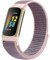 Runostrich Sport Loop Correa de reloj de nylon suave compatible con Fitbit Charge 5, ajustable y transpirable, correa de repuesto de nylon suave para hombres y mujeres, 8 inches, Nailon, No Gemstone