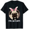 Lustiger Osterhase Mops Hundeliebhaber I'm All Ears T-Shirt