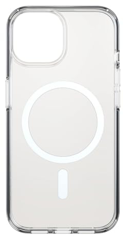 Black Rock Hülle für iPhone 15 (MagSafe kompatibel, slim, TPU, robust, stoßdämpfend, antibakteriell, durchsichtig, Cover, Handyhülle für iPhone 15, Case, Handycase) transparent