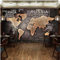 palank Mural Wallpaper 3D World Map Photo Wall Painting Restaurant Cafe Bookstore Background Wall Decor*400cmx280cm(157.4x110.2inch)