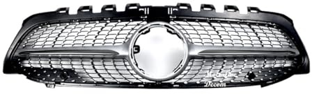 Konforhom Rejilla Delantera para Mercedes W177 Clase A A200 A250 2019 2020 Estilo Diamante Negro