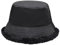 Hassidanzar Sombreros Gorro de Pescador Impermeables y cálidos con Revestimiento de Lana de Sombrero de Invierno para Hombres y Mujeres CU609EU, Negro, Talla XL