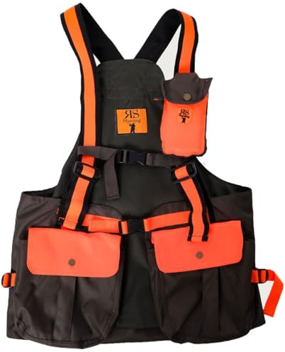 fratelliditalia.org Tribag - Chaleco de caza ajustable con diseño de jabalí de alta visibilidad