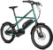 TechniBike UTY 9 by Cooper Bikes – 20 Zoll Ultrakompaktes, one size fits all, E-Bike mit Stahlrahmen, Shimano Alivio 9-Gang Kettenschaltung, Shimano E6100, Emerald Green