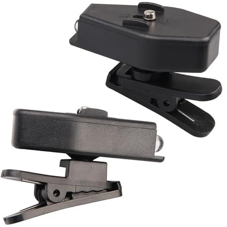 hgnxa 2 lámparas de libro para leer pesca con clip ajustable en la luz de las gafas, linterna con clip en la luz LED