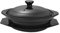 OKUMEYR Ceramic Casserole Stew Pot with Tray 610ml Chinese Cooking Utensil for Rice Dishes and Stews Ceramic Kitchen Cookware