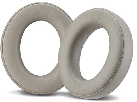 AHG Accessory House Global Coussinets Bathys Premium compatibles avec les casques Focal Bathys (Dune). Cuir PU de qualité supérieure | Mousse haute densité FlexiSoft | Réveil du bruit + Durabilité