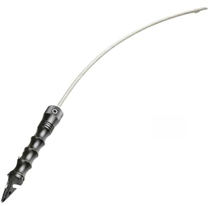 CJFBDFC tactical whip Legal Self-defense Whip, Portable Multifunctional Steel Wire Car Safety Window Breaking Tools, Personal Defense Training - (17 5cm-whip)-17 5 * 2 5cm