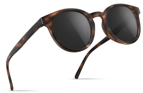 gesruny Sonnenbrille Damen-polarisiert-sunglasses woman-UV400 Schutz-Klassisch-Retro-Trendy-sonnenbrillen-Mode Brillen-Leopard Schwarz