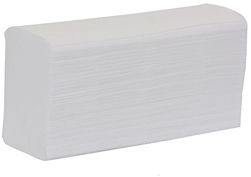 Esfina White Interfold Paper Hand Towel Carry Pack - Case of 3024