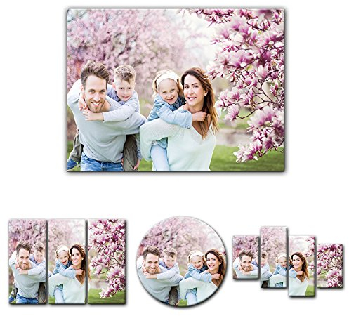 Leinwandbild - mit Ihrem Wunschmotiv - Digital-Format - 30x20 cm / 20x30 cm - Mein Foto auf Leinwand - SOFORT VORSCHAU - Eigenes Bild - Dein Wunschmotiv aufgespannt auf Bilderrahmen