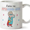 Mugffins Mamie Mug/Tasse - J'aime ma Super Grand-Mère – Tasse Originale/Cadeau Anniversaire/Fête des Mères/Future Mamie. Céramique 350 ML