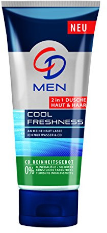 CD Men 2in1 Dusche Haut & Haar Cool Freshness/vegan, 200 ml