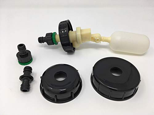 thelazeecamper Caravan Mains Water Universal Fill Adapter valve with 3 different caps fits all