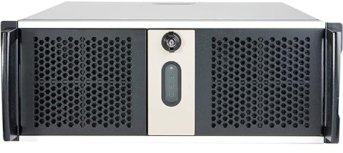 Chenbro Micom RM41300-F2 4U Schwarz - Grau Netzwerkchassis (RM41300-F2-USB3)