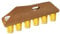 PAPSTAR 30 Tragetabletts, Pappe 12 cm x 9,5 cm x 62 cm braun für 6 Trinkbecher, Sie erhalten 30 Stück